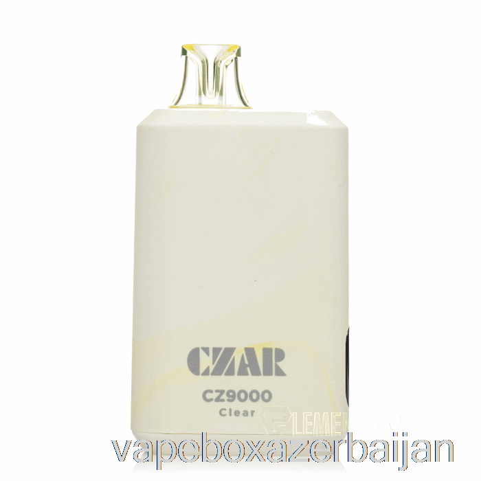 E-Juice Vape Czar CZ9000 Disposable Clear